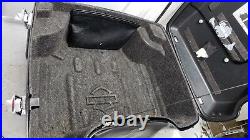 08-18 Harley Touring Electra Glide Rear Luggage Tour Pack Pak Trunk W Key Nice