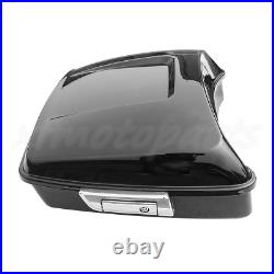10.7 Chopped Pack Trunk With Latches Fit For Harley Tour Pak Road King 2014-2020