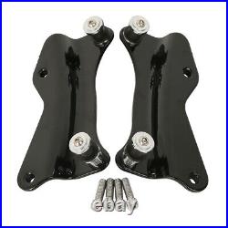 10.7 Chopped Trunk Mount Docking Plate Fit For Harley Tour Pak Touring 14-23