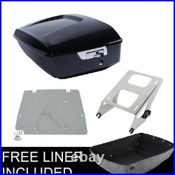 13.7 King Pack Trunk Mount Base Plate Fit For Harley Tour Pak Touring 2014-2021