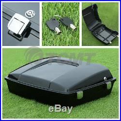5.5 Razor Pack Trunk WithLatches Fit For Harley Tour Pak Road Electra Glide 97-13
