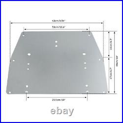 5.5'' Razor Trunk Base Plate Fit For Harley Tour Pak Pack Road King 1997-2013 12
