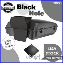 Advanblak BLACK HOLE Rushmore Razor Tour Pak Pack Pad For 97+ Harley/Softail