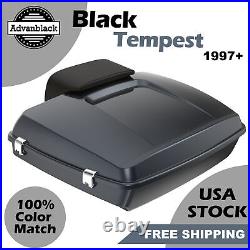 BLACK TEMPEST Advanblak For 97+ Harley/Softail Rushmore Razor Tour Pak Pack Pad