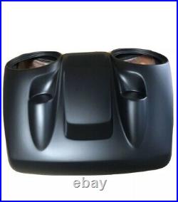 Bagger Dual 8 Speaker Lid with Razor Tour Pak for 2014-2020 Harley Touring