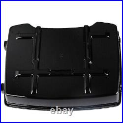 Black 5.5 Razor Pack Trunk Base Plate Fit For Harley Tour Pak Road Glide 97-13