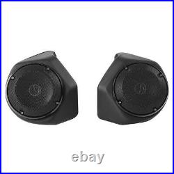 Black 6.5'' Rear Speakers Fit For Harley Touring Tour Pak Road Glide 2014-2022