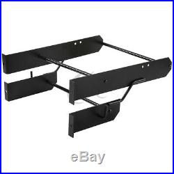 Black Accessory Motor Storage Rack Fits Harley Touring Wall Mount Tour Pak Pack