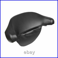 Black Chopped King Backrest Pad Trunk For Harley Touring 1997-2013 Tour Pack Pak