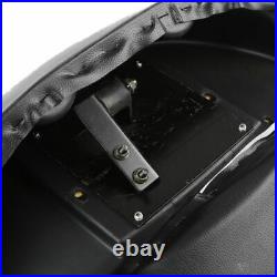 Black Chopped King Backrest Pad Trunk For Harley Touring 1997-2013 Tour Pack Pak