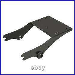 Black Chopped Pack Trunk Mounting Rack Fit For Harley Tour Pak Touring 1997-2008
