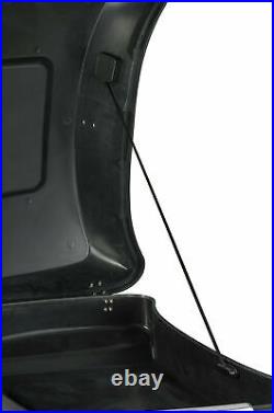 Black Pearl King Tour Pack Pak Wrap Around Backrest For Harley Touring 1997+
