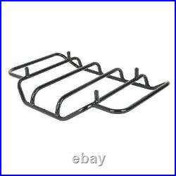 Black Razor Trunk Top Luggage Rack Fit For Harley Touring Tour Pak 1997-2013 12