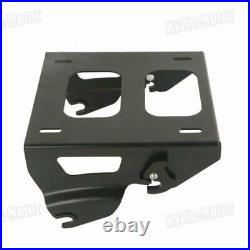Black Solo Tour-Pak Mounting Rack for Harley Touring Road Glide Street Glide KY