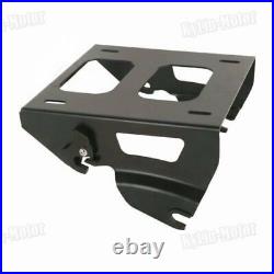 Black Solo Tour-Pak Mounting Rack for Harley Touring Road Glide Street Glide KY