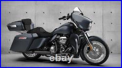 Black Tempest Chopped Tour Pack Pak Luggage Fit 97+ Harley Street Road Glide