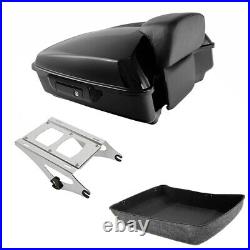Chopped Backrest Mounting Rack Fit For Harley Touring Tour Pak Road King 14-2023