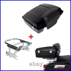 Chopped Pack Trunk Backrest Mounting Rack For Harley Tour Pak Touring 1997-2008