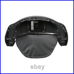 Chopped Pack Trunk Backrest Pad Rack Fit For Harley Tour Pak Road Glide 97-08 07