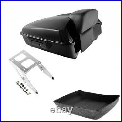 Chopped Pack Trunk Pad Mount Rack Fit For Harley Tour Pak Sport Glide 18-2023 US