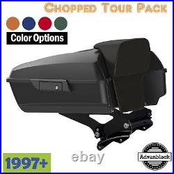 Chopped Tour Pack Pak Luggage Fits 1997+ Harley Touring FLHR FLHXS FLTRX