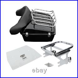 Chopped Tour Pak Pack Trunk Fit For Harley Touring Road King Electra Glide 97-08