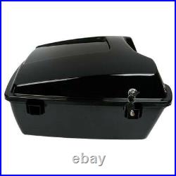 Chopped Trunk Backrest For Harley Touring Tour Pak Pack Street Glide 1997-2013
