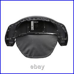 Chopped Trunk Backrest Pad Fit For Harley Touring Tour Pak Road King Glide 97-13
