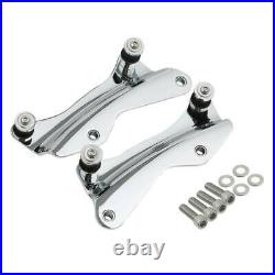 Chopped Trunk Backrest Rack Plate Docking Fit For Harley Tour Pak Touring 14-22