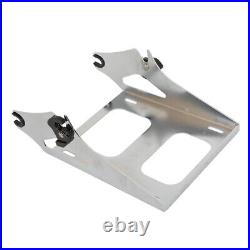 Chopped Trunk Latch Pad Mount Plate Fit For Harley Tour Pak Road Glide 2014-2023