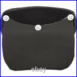 Drag Specialties Black Chopped Tour-Pak Motorcycle Backrest Seat Pad