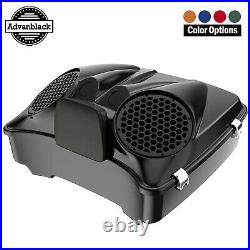 Dual 8'' Speaker Lids For Advanblack/Harley Razor, Chopped & King Tour Pak Pack
