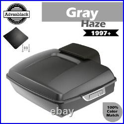 Gray Haze Chopped Tour Pak Pack For Harley Touring Street Road Glide