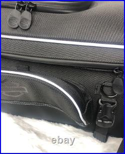 HARLEY DAVIDSON Onyx Premium Luggage Tour Pak Rack Bag 93300123 BLACK