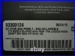 Harley Davidson Onyx Premium Luggage Collapsible Tour-Pak Rack 93300124 NEW (V)