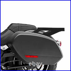 King Pack Trunk 2 Up Mount Rack Fit For Harley Tour Pak Softail FLSB 2018-2021