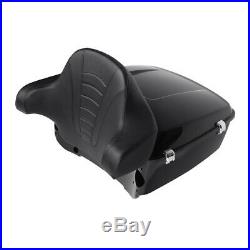 King Pack Trunk Backrest With Speakers For Harley Tour Pak Touring FLHR 2014-2019