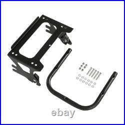 King Pack Trunk Mount Rack Pad Fit For Harley Tour Pak Touring Glide 97-08 Black