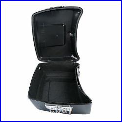 King Pack Trunk Set Fit For Harley Tour Pak Touring Road Street Glide 2014-2022