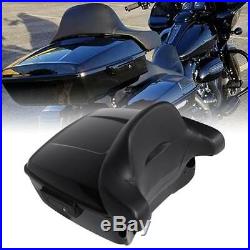 King Tour Pak Pack Trunk Backrest Pad For Harley Touring Electra Glide 2014-2020