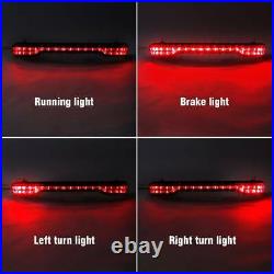 King Trunk Brake LED Tail Light Side Light Fit For Harley Tour Pak Touring 14-22