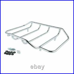 King Trunk Pad Speakers Mounting Rack Fit For Harley Tour Pak Pack Touring 14-22