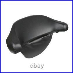 King chopped Backrest Pad For Harley Tour-Pak Touring Road King Glide 1997-2013