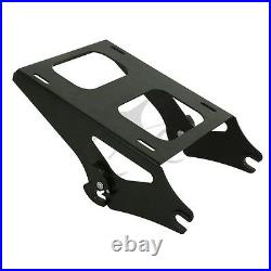 Matte Black Chopped Trunk Mount Fit For Harley Touring Tour Pak Road Glide 14-22