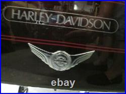 OEM Harley FLTHC Tour Pak Pack Luggage Box 97-08 Black Cherry
