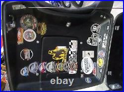OEM Harley Tour Pak Pack Luggage Box 2009-2013 FLHTC Vivid Black & Silver
