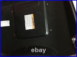 OEM Harley Tour Pak Pack Luggage Box 2009-2013 Vivid Black with Silver Pinstripe
