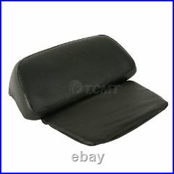Razor Pack Trunk Backrest Pad Black Latch Fit For Harley Tour Pak Touring 14-21