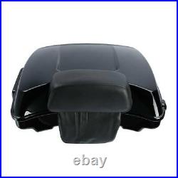 Razor Pack Trunk Backrest Pad Fit For Harley Tour Pak Touring Electra Glide 14+