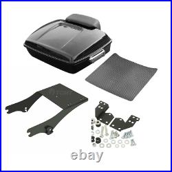 Razor Pack Trunk Rack WithDocking Kit Fit For Harley Tour Pak Touring Glide 97-08
